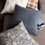 Honeybloom Vintage Indian Floral Printed Throw Pillow, 18"