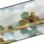Framed Landscape Canvas Wall Art, 60x20