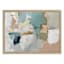 Framed Abstract Canvas Wall Art, 48x36