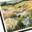 Glass Framed Landscape Print Wall Art, 32x42