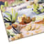 Landscape Oil Painting with Wood Grain Frame Wall Art, 36x42