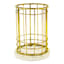 Marlon Harvest Gold Wire Ceramic Pencil Cup Holder