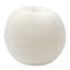 Crosby St. Cream Ball Shaped Throw Pillow, 12"