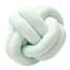 Mint Knot Shaped Throw Pillow, 12"