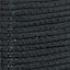 Crosby St. Black Seagrass Storage Basket with Handles, Medium