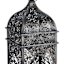 Found & Fable Metal Lantern, 23"