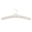 6-Piece Satin Hangers, Ivory
