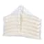 6-Piece Satin Hangers, Ivory