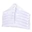 6-Piece Satin Hangers, White