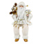 White & Gold Santa Shelf Sitter, 13"