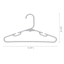 Tiny Dreamers 10-Piece Hanger Set, Grey