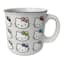 Hello Kitty with Glittered Bows Ceramic Mug, 20oz