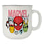 Marvel Comics Retro Character Faces Ceramic Mug, 20oz