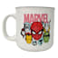 Marvel Comics Retro Character Faces Ceramic Mug, 20oz