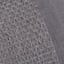 Honeybloom Blue Woven Textured Throw Patch Pillow, 14x20