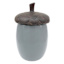 Honeybloom Cinnamon Pinecones Scented Acorn Jar Candle, 25oz