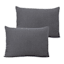 Honeybloom 3-Piece Dark Grey Cotton Dash Matelasse Coverlet Set, Full/Queen