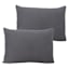 Honeybloom 3-Piece Dark Grey Cotton Dash Matelasse Coverlet Set, King