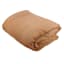 Honeybloom 3-Piece Brown Cotton Dash Matelasse Comforter Set, King