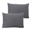Honeybloom 3-Piece Dark Grey Cotton Dash Matelasse Comforter Set, Full/Queen