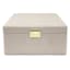 Providence Beige Velvet Box, 9x7