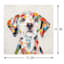 Rainbow Dog Portrait Canvas Wall Art, 12"