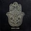 Hamsa Hand Canvas Wall Art, 12"