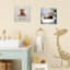Bathtub Bull Canvas Wall Art, 12"