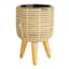 Tracey Boyd Brown Polyrattan Planter Stand, Medium