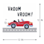 Tiny Dreamers Car Canvas Wall Art, 12"