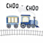 Tiny Dreamers Train Canvas Wall Art, 12"