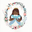 Tiny Dreamers Princess Canvas Wall Art, 12"