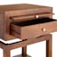 Found & Fable Maddison Brown Accent Table