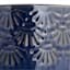 Ashley Blue Ceramic Outdoor Planter, Medium
