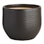 Found & Fable Black & Taupe Outdoor Planter, Medium