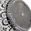 Black & White Mosaic Outdoor Planter, Large