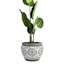 Black & White Mosaic Outdoor Planter, Large
