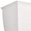 Providence Audrey White Metal Outdoor Planter, Large