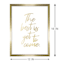 Glass Framed The Best Is Yet To Come Wall Sign, 12x16