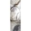 Allegro Grey Abstract Canvas Wall Art, 12x36