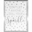 Glass Framed Don't Let Anyone Dull Your Sparkle Wall Sign, 12x16