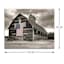 Americana Barn Textured Canvas Wall Art, 16x20