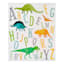 Dinosaur Alphabet Canvas Wall Art, 16x20