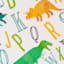 Dinosaur Alphabet Canvas Wall Art, 16x20