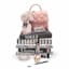 Designer Bookstack with Bag Canvas Wall Art, 12x16