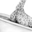 Giraffe In Bathtub Canvas Wall Art, 12x16