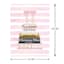 Fashion Heels Bookstack with Foil Canvas Wall Art, 12x16