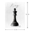 King Chess Piece Canvas Wall Art, 12x16