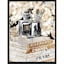 Framed Glam Books Canvas Wall Art, 12x16