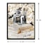 Framed Glam Books Canvas Wall Art, 12x16
